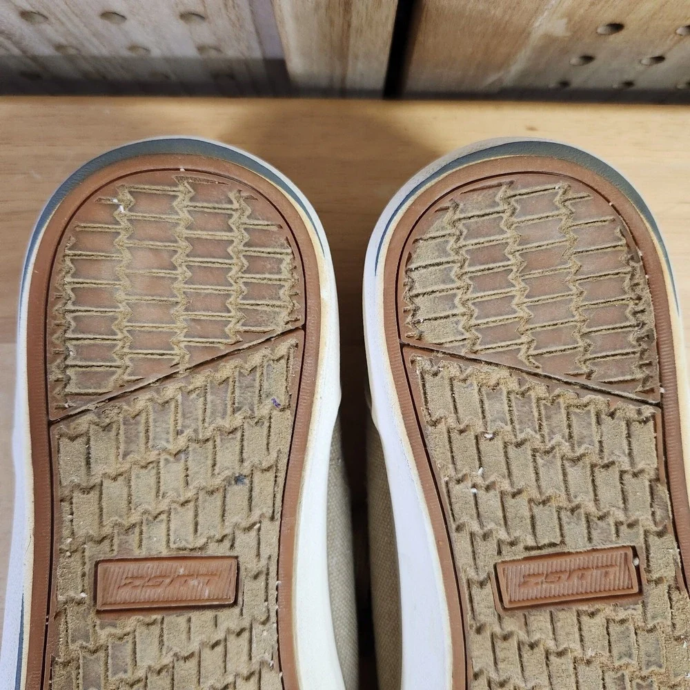Lugz men's brown size 12 skater‎ shoes MREGELWHC-2910 Excellent Tan Casual Work